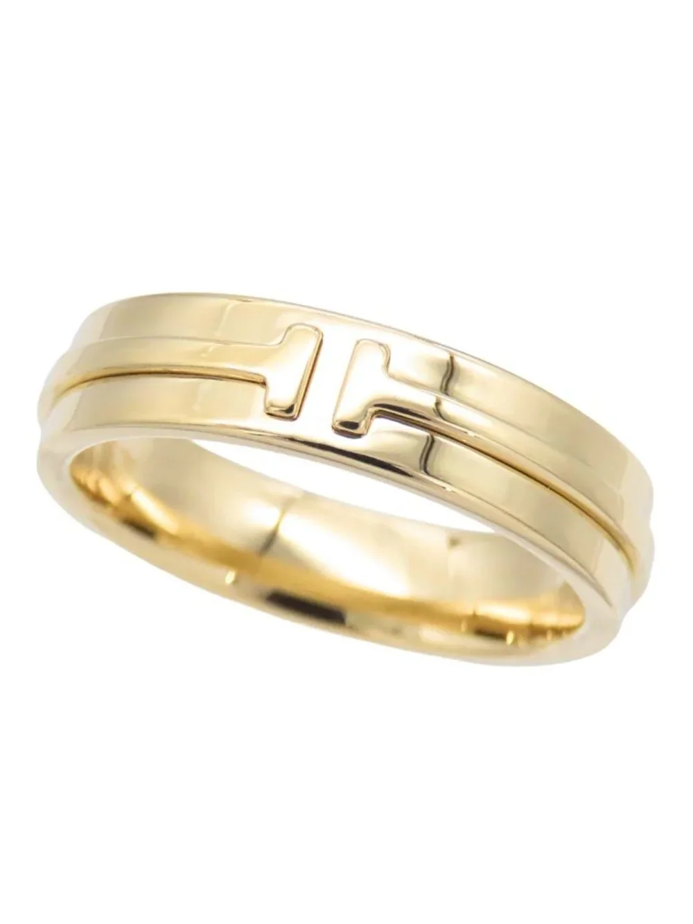 Tiffany & Co T Narrow Yellow Gold 18K Ring